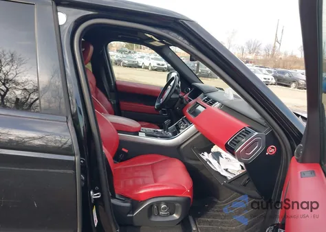 2016 Land Rover Range Rover Sport 5.0L V8 Supercharged Autobiography из США, поврежденный, VIN SALWV2EF0GA109141